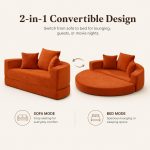 Boneless Couch Convertible Sofa Bed, Folding Sofa Couch for living room - Image 3