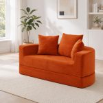 Boneless Couch Convertible Sofa Bed, Folding Sofa Couch for living room